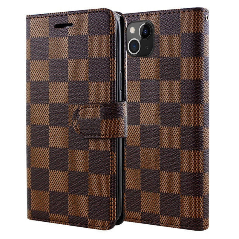 Leather Folio Wallet Case for iPhone 15 Plus / 14 Plus Leather Folio Wallet Case for iPhone 15 Plus / 14 Plus